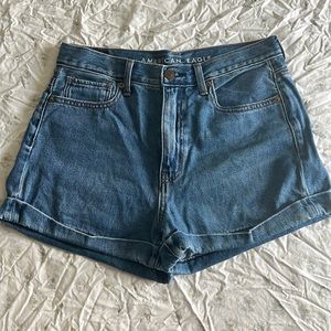 American Eagle Women’s Rolled Up Denim Shorts